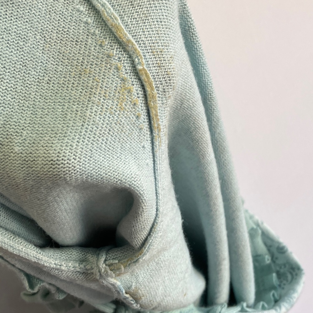 Echo Mint Green Patterned Cardigan - image 6